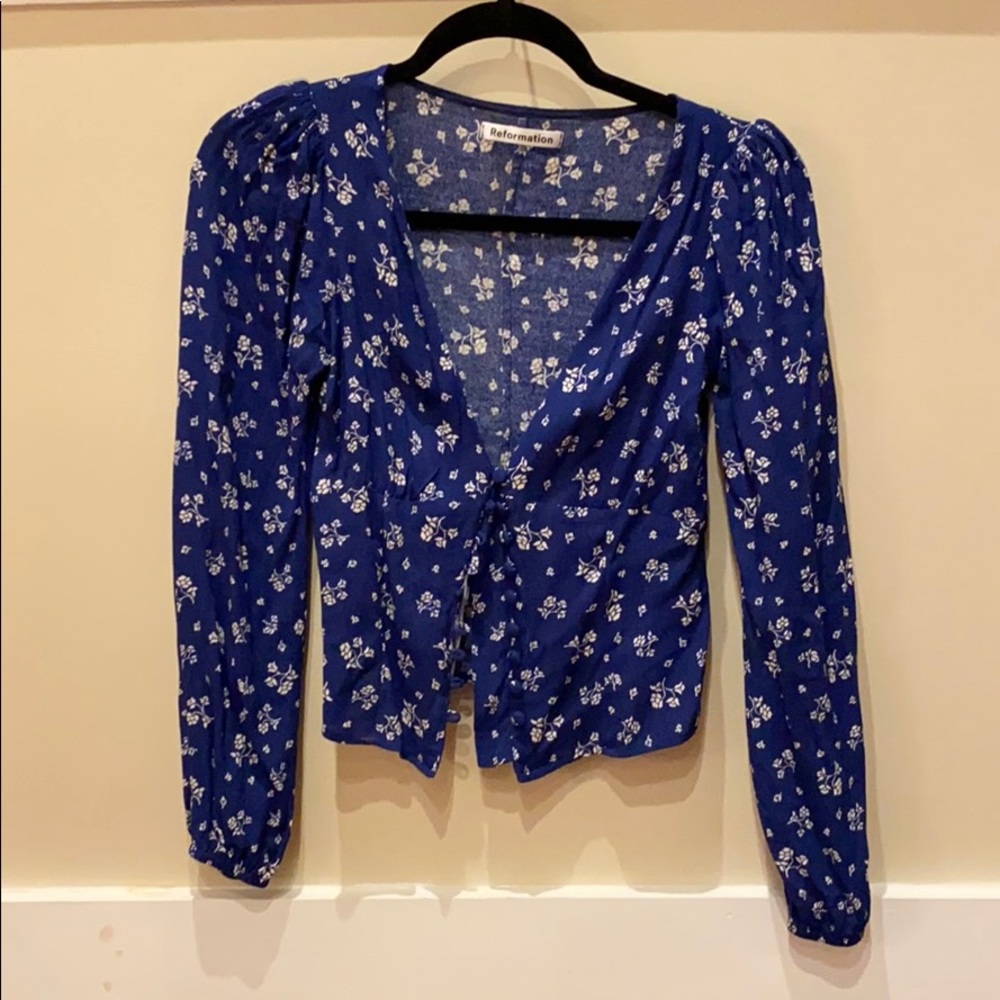 NWOT Reformation long sleeve